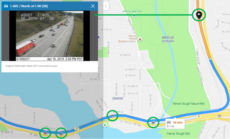 Now See the Road Ahead with Traffic Camera Images on Bing Maps